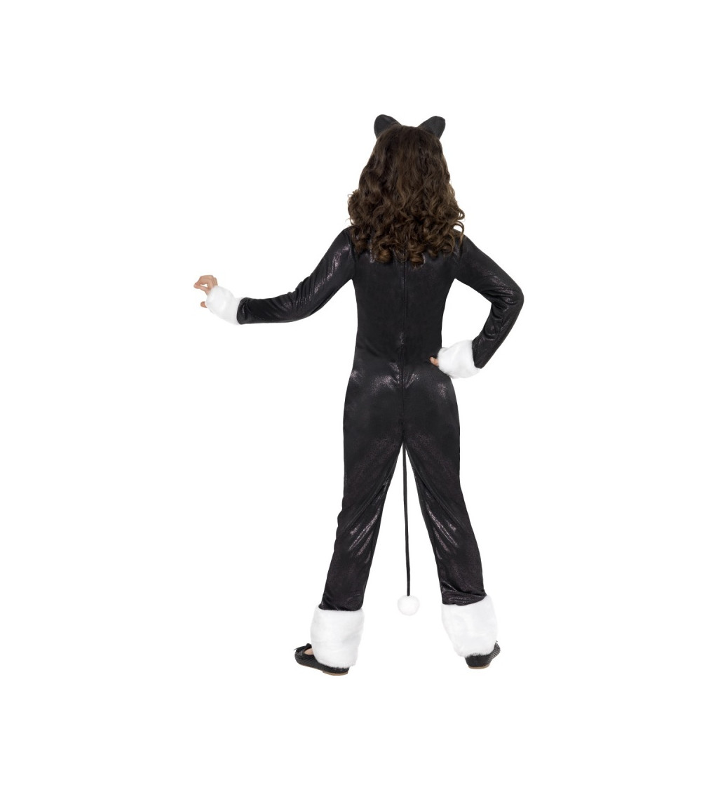Dětský kostým "Kočka deluxe"