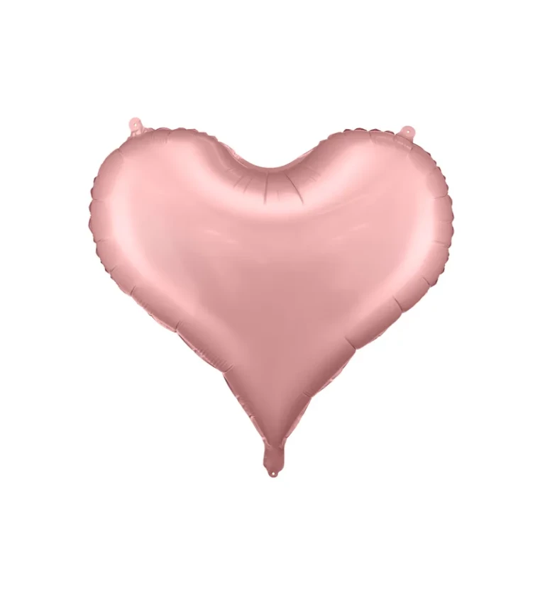 Srdce růžové - Balonek
