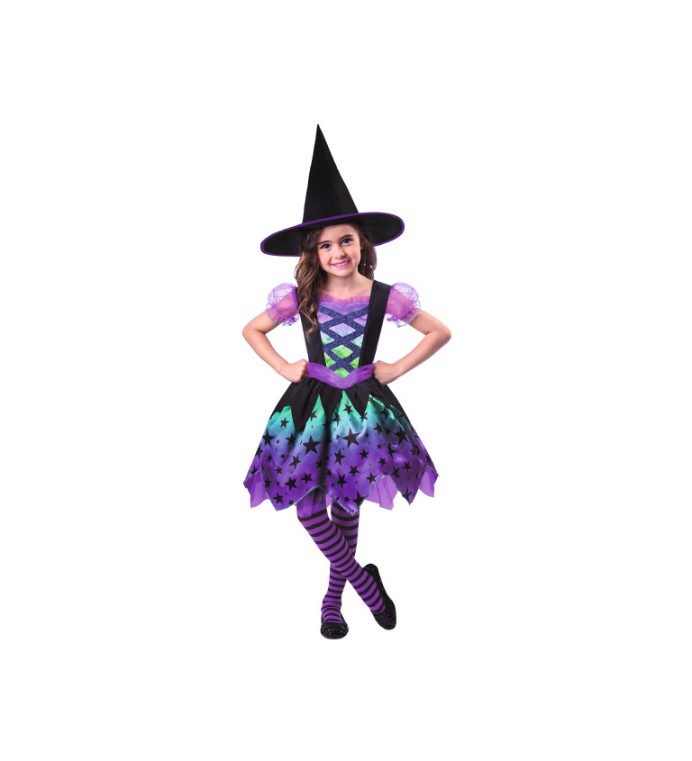 Roztomilá čarodějka dětský kostým