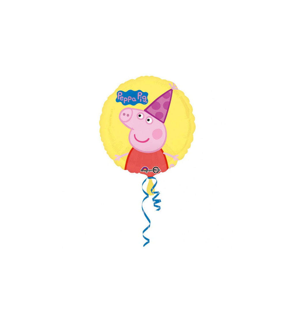 Fóliový balónek - Prasátko Peppa