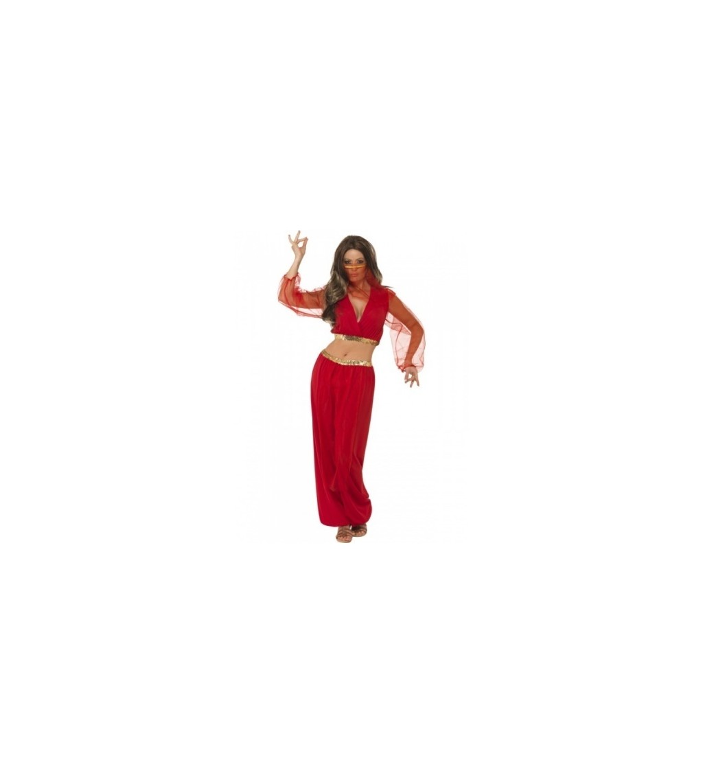 Kostým "Harémová tanečnice - červená"