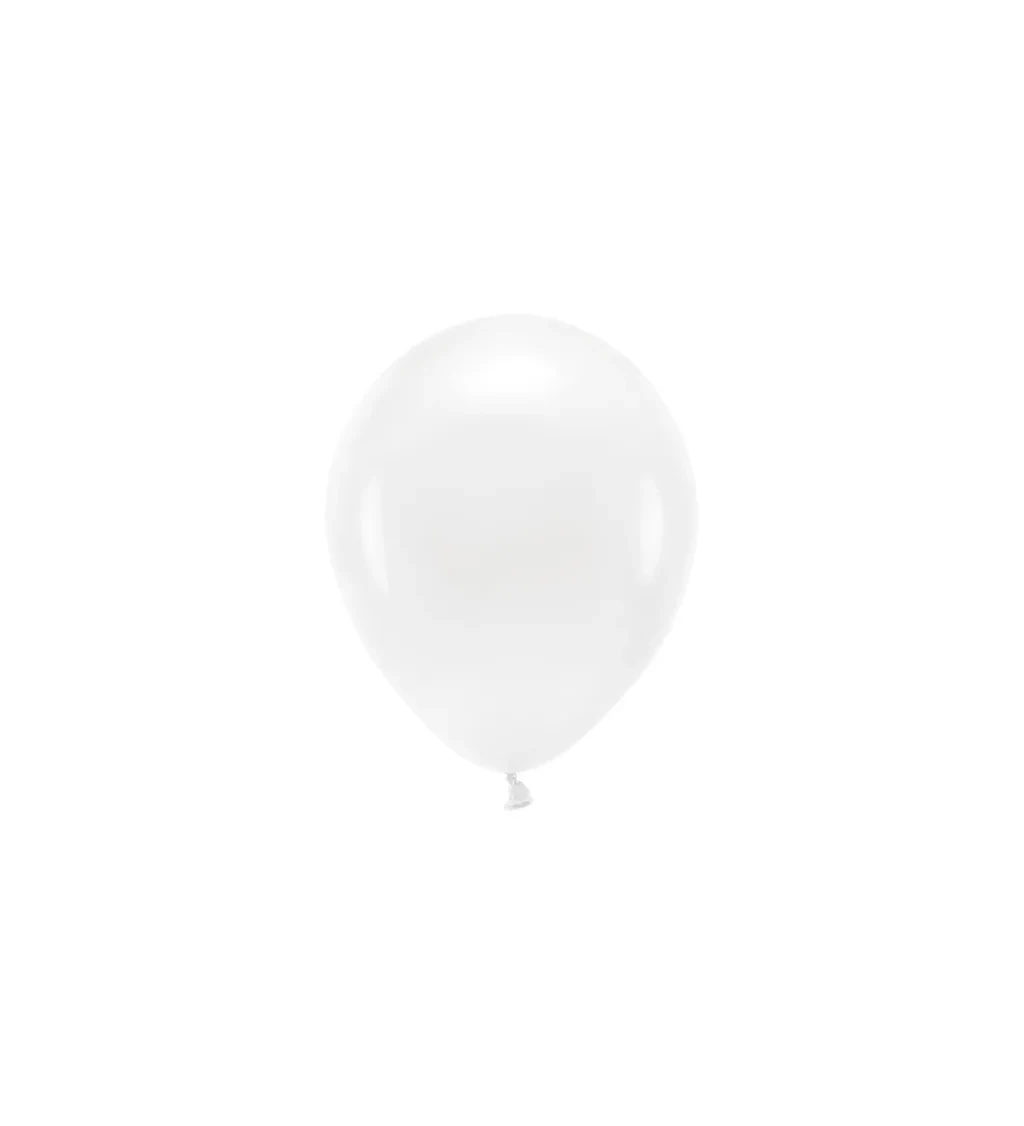 Eko balonky - bílá barva