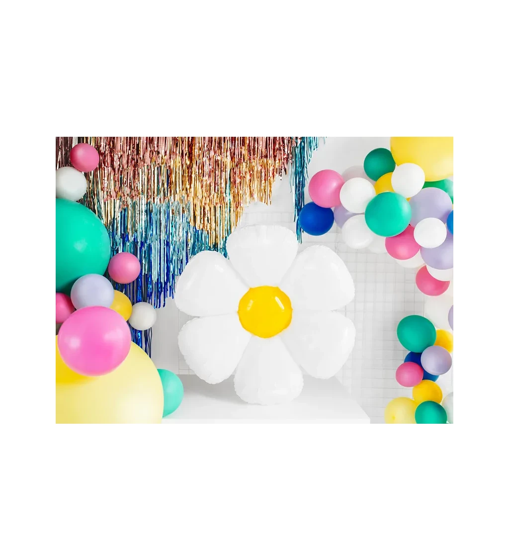Eko balonky - bílá barva
