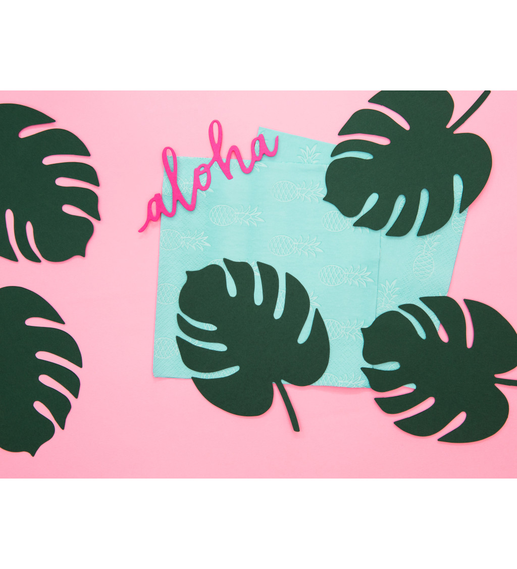 Dekorační listy - Aloha