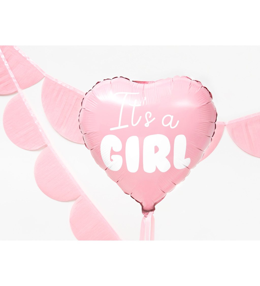 "Its a girl" balónek