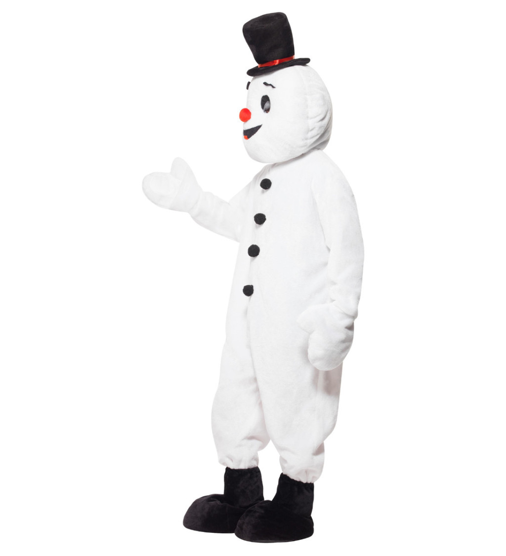 Kostým "Velký Sněhulák - maskot"