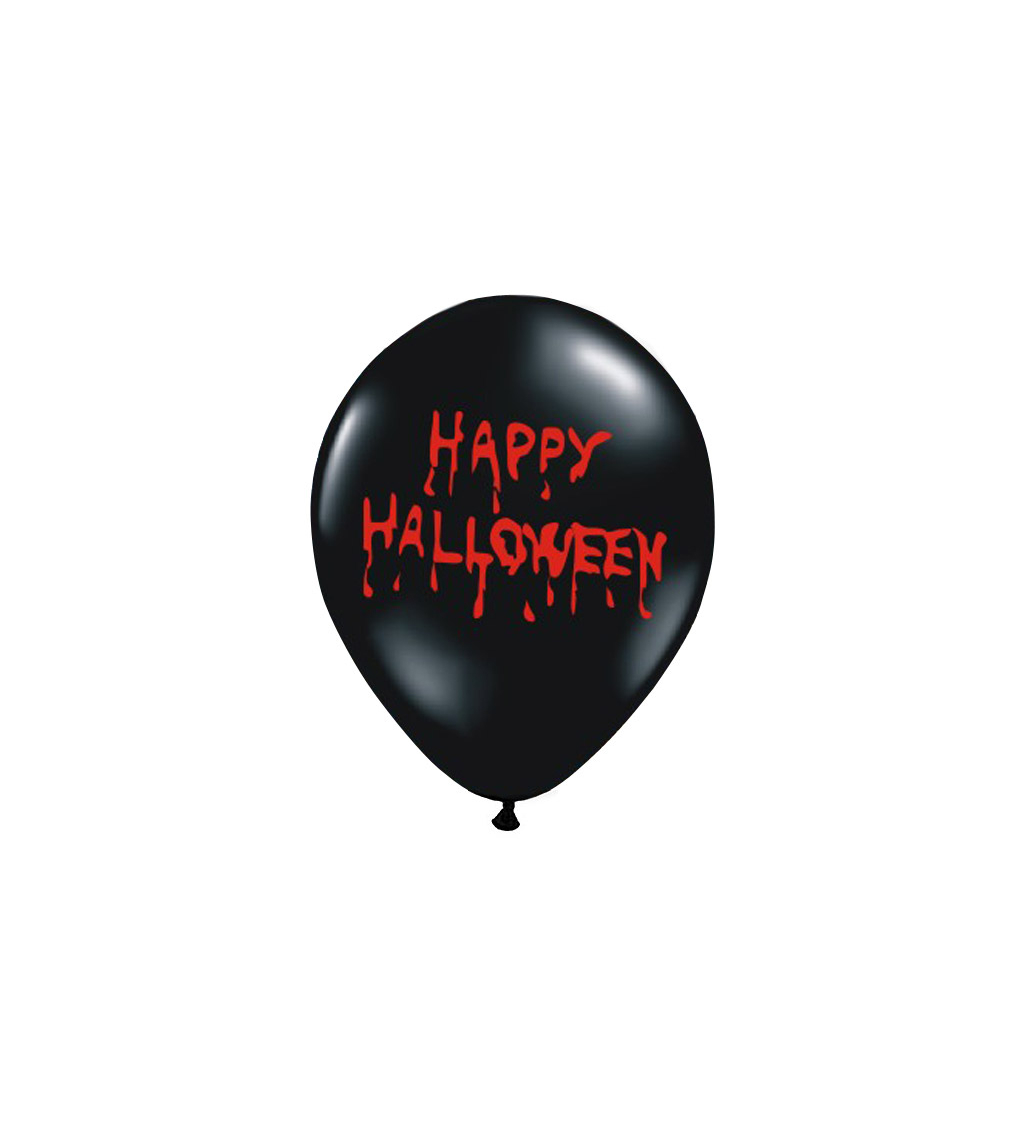 Latexové balónky - Happy Halloween