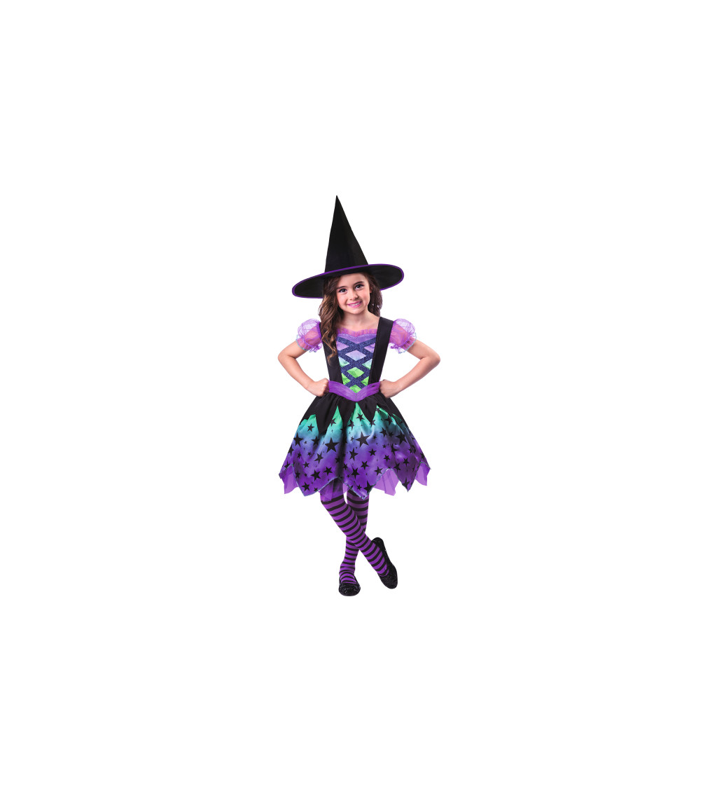 Roztomilá čarodějka dětský kostým