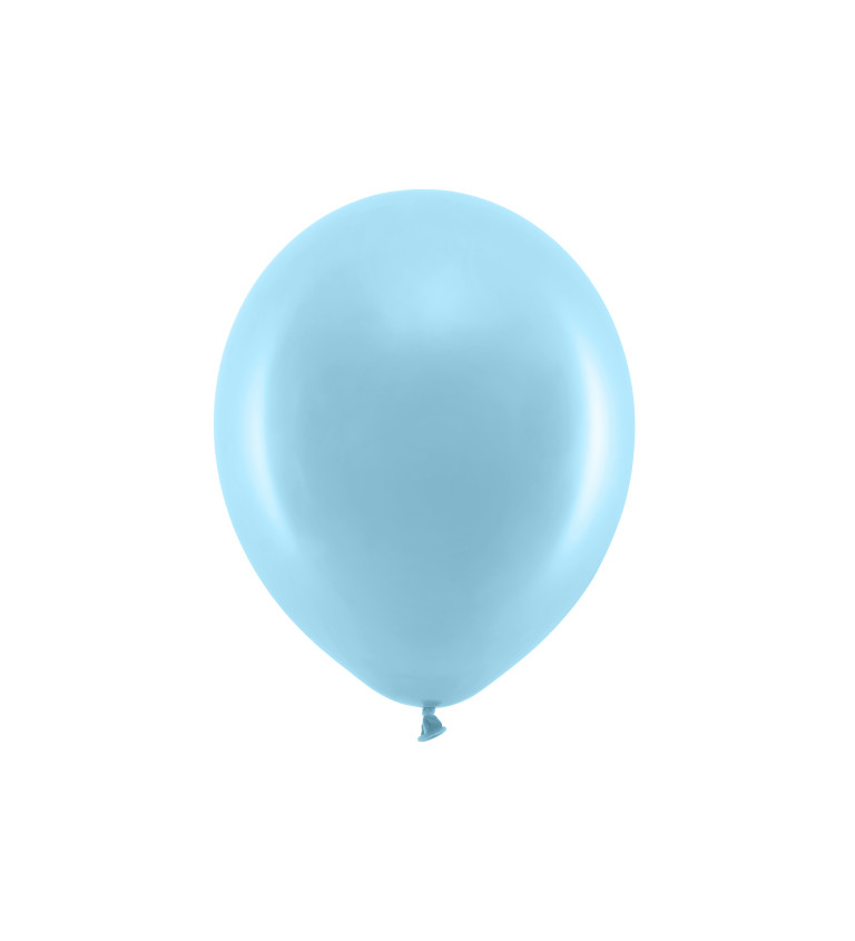 Latexové balónky - světle modré 10 ks
