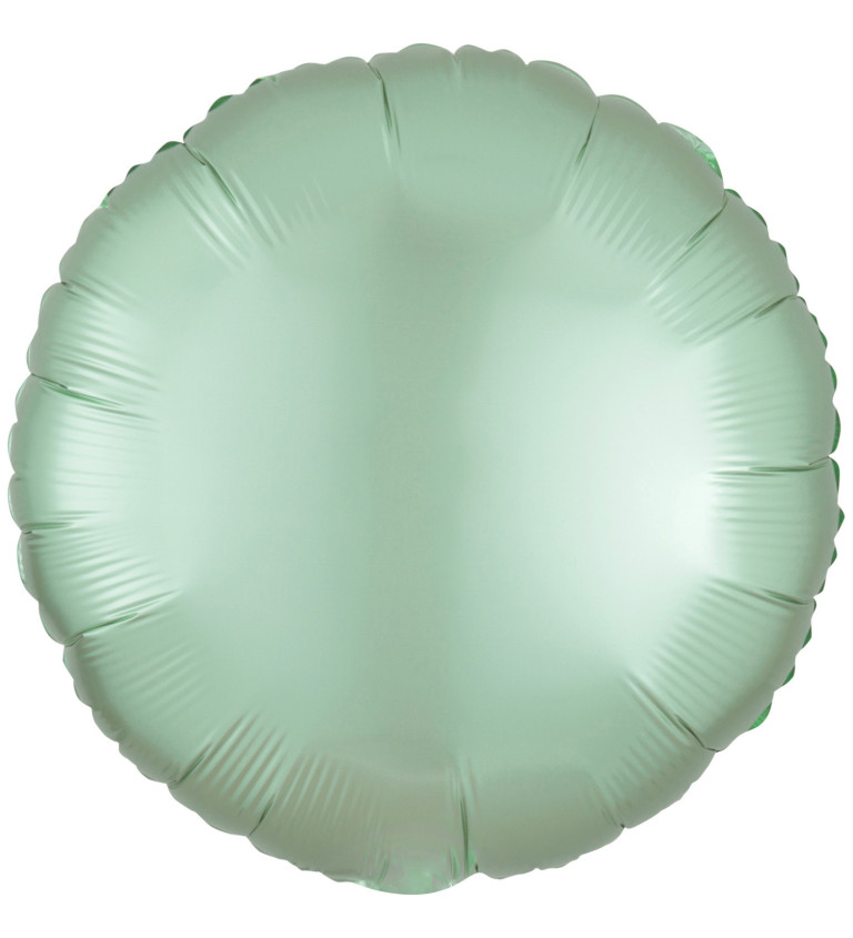 Fóliový balónek - zelené kolečko