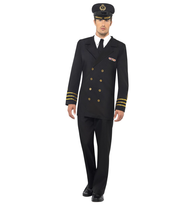 Pánský kostým námořního důstojníka
