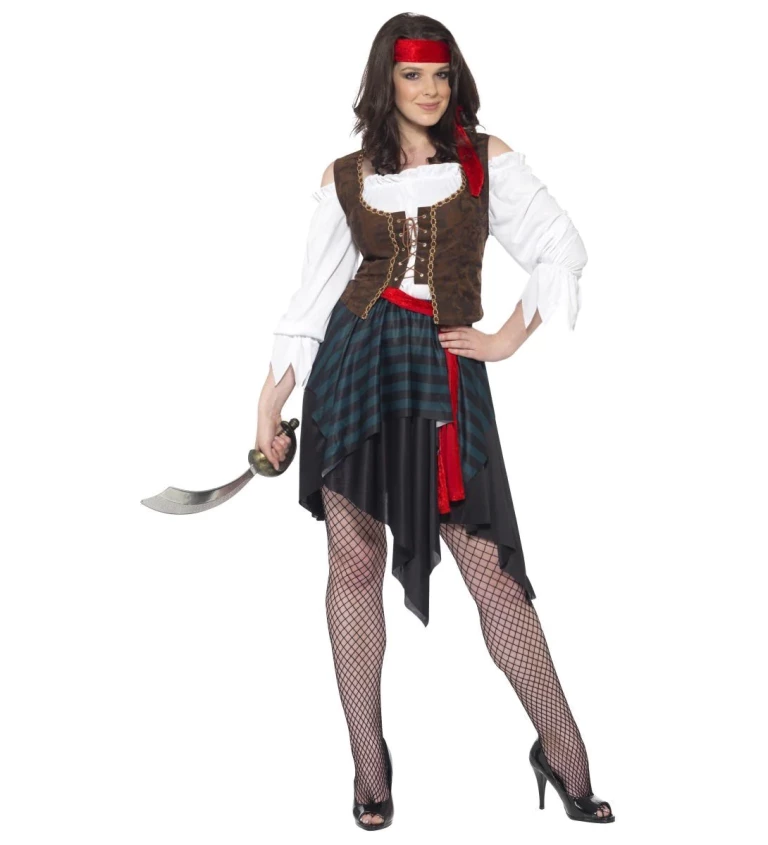 Kostým "Loupežnická pirátka"