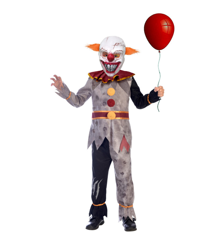 Pánský kostým klaun z hororu