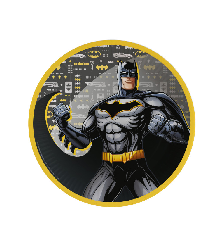 Papírové talířky - Batman